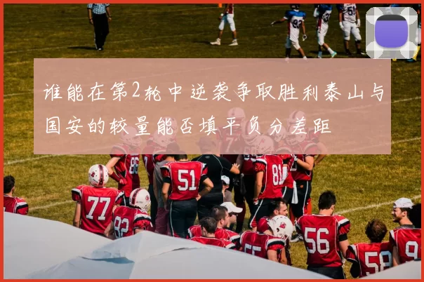 谁能在第2轮中逆袭争取胜利泰山与国安的较量能否填平负分差距